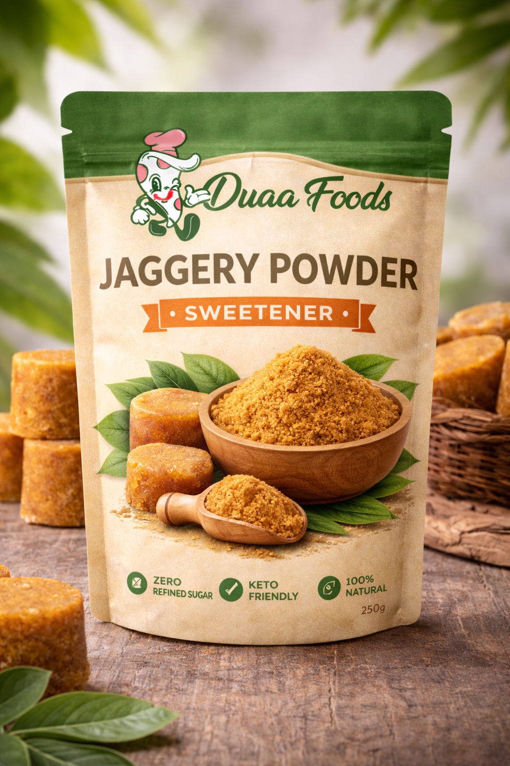 jaggery powder jaggery powder